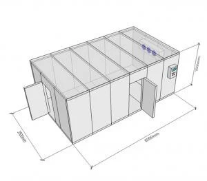 Positive Temperature Walk in Cooler For Vegetable