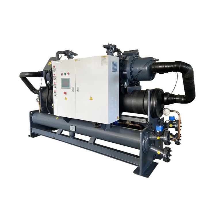Double compressor water cooled screw chiller (2)(001)