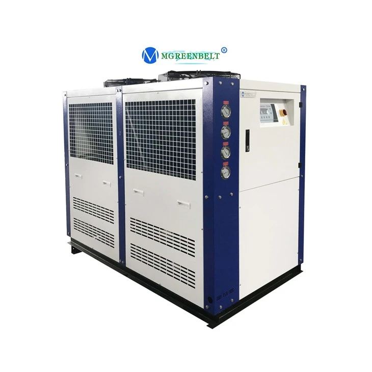 Fully Automatic Water Chiller System 20HP 55kW Industrial Air Cooled Water Chiller