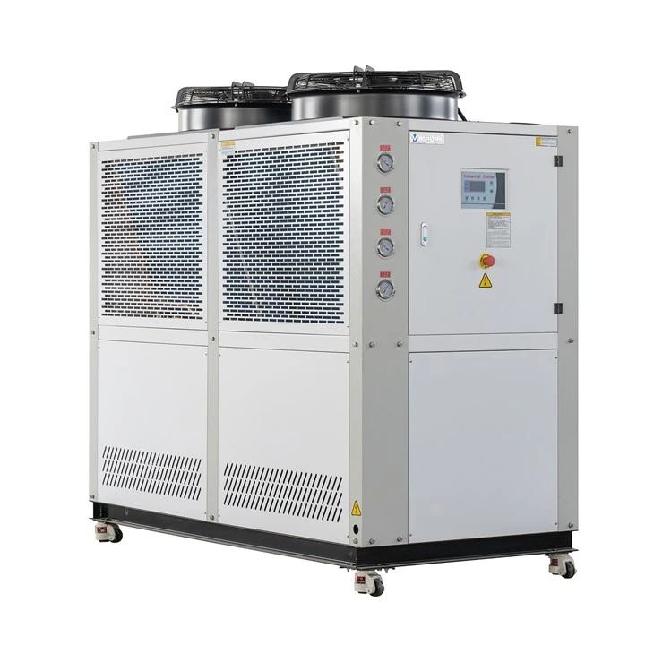 High Efficiency Frequency Converter Air Cooled Scroll Water Chiller For Blowing Machine