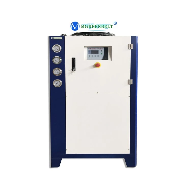 High Efficiency Frequency Converter Air Cooled Scroll Water Chiller For Blowing Machine High Efficiency Frequency Converter Air Cooled Scroll Water Chiller For Blowing Machine