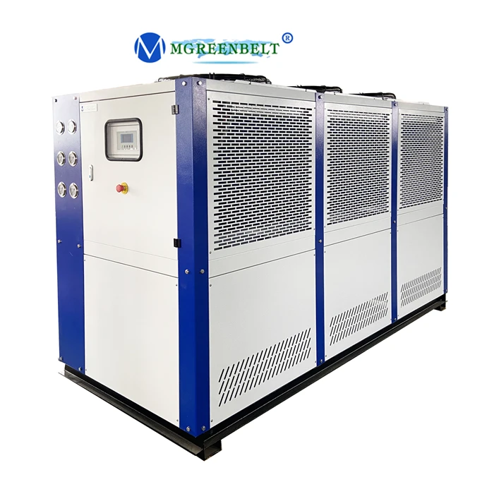 Portable Compact Out Door Modular Air Cooled Scroll Storage Water Tank Water Chiller Manufacturer